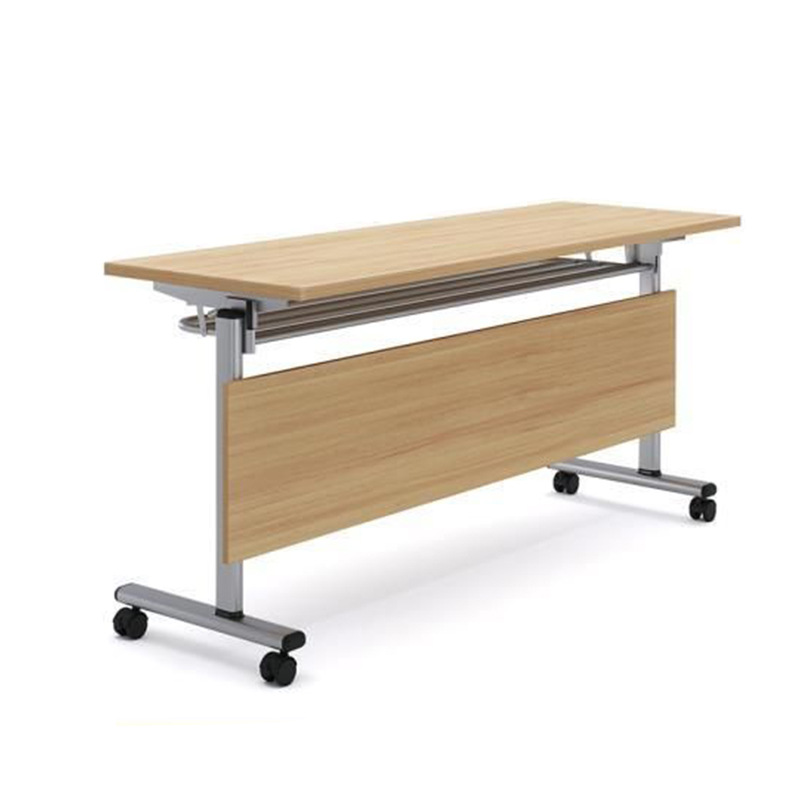 Simple Pulley Training Table Folding Conference Table Movable Movable Splicing Table Long Table Double Office Table