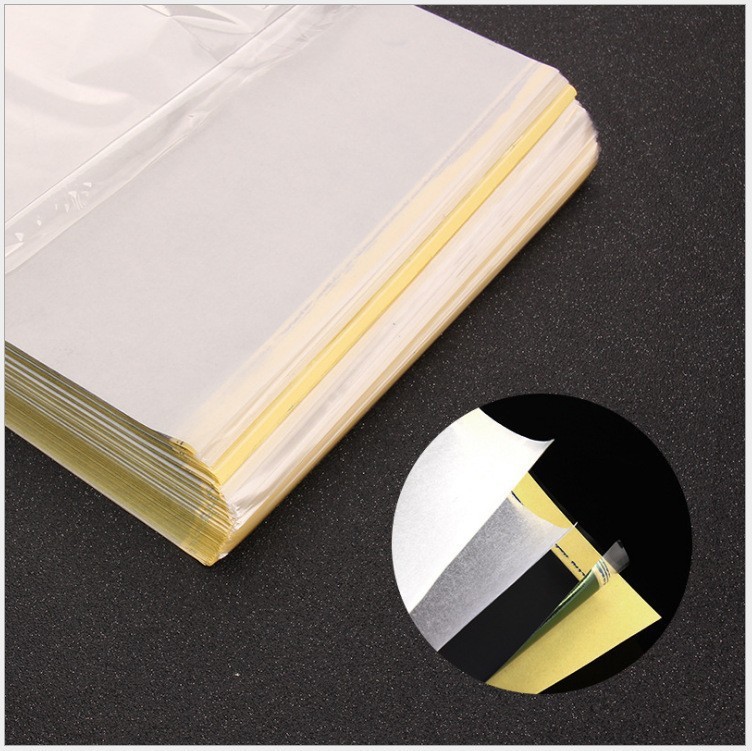 Liqi Tattoo Transfer Paper A4 Quadruple Hand Tractor Turn Copy Double Paper Tattoo Pattern Transfer Paper Cross-Border Wholesale