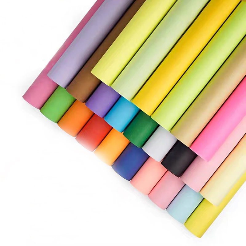 250g full-open large color cardboard kindergarten decorative paper-cut hard cardboard DIY poster origami art paper