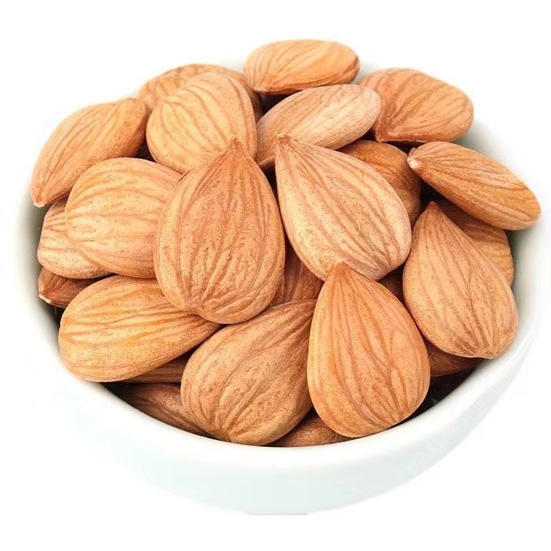 Wholesale Xinjiang Almonds Dryed Original Large Almonds Smoked Original Color Sweet Almond Nuts Snacks for Pregnant Women Cooked Almonds