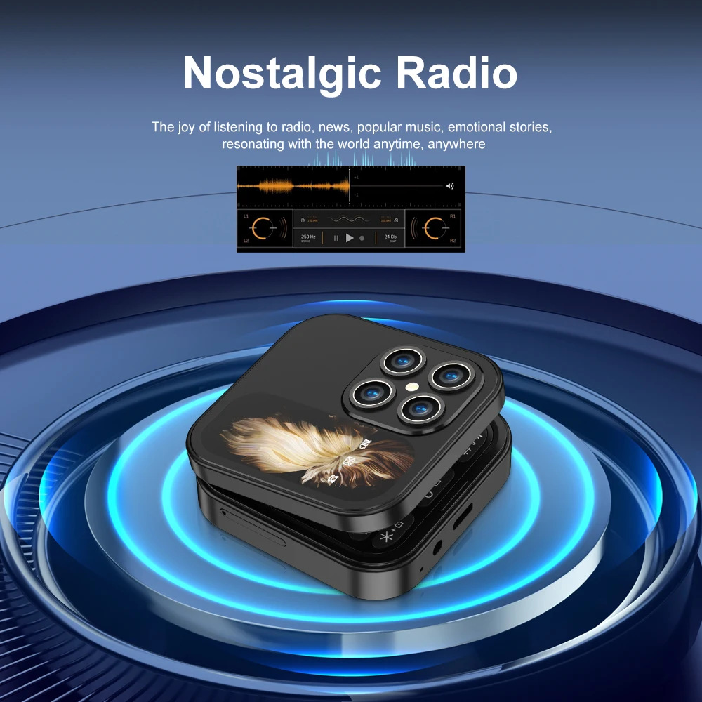 I17Pro Orange Hot-Selling Flip Phone Dual Sim Dual Standby Button Phone Elderly Phone Backup Multi-Language