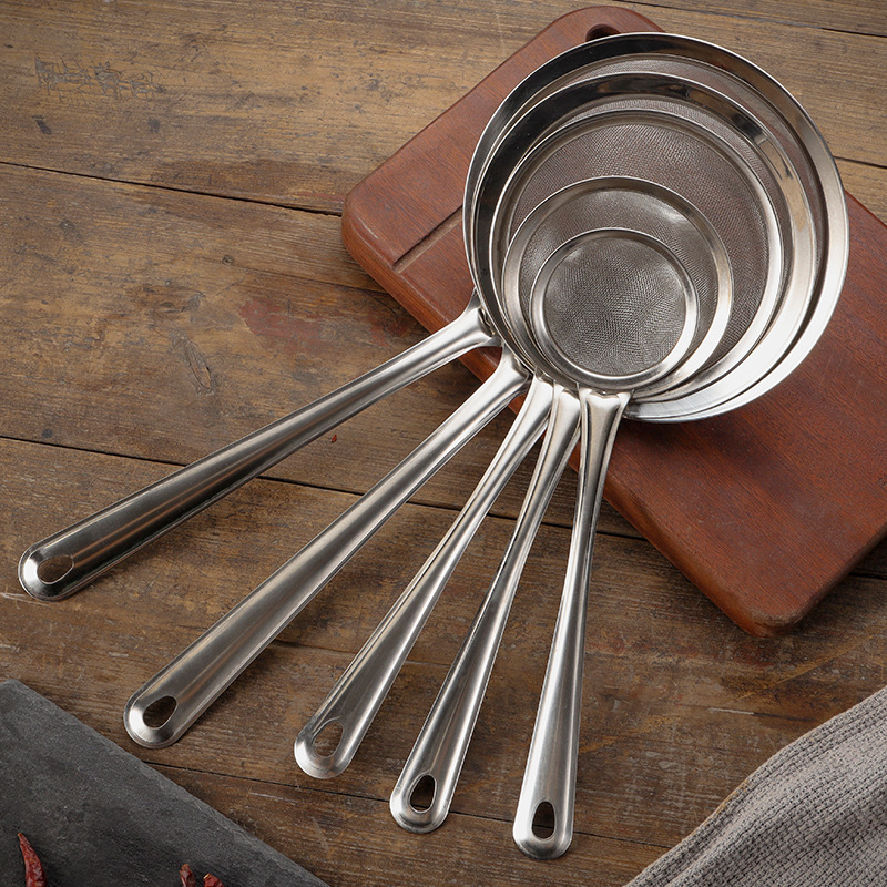 Сито из нержавеющей стали, фильтр для жарки, коммерческое сито