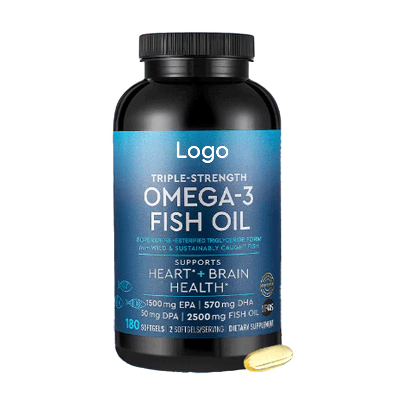 E-Commerce Live Broadcast Hot Product Deep Sea Fish Oil Gummy Candy Special Dietary Drink Liquid Powder Processing Source Factory Wholesale