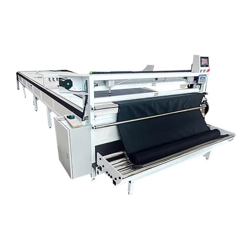 Large Fully Automatic Fabric Pulling Machine 2m Wide Fabric Spreading Machine Clothing Fabric Non-Woven Fabric Cnc Cutting All-In-One Machine Manufacturer