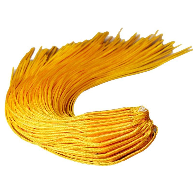 Hand-Woven No. 72 Jade Wire Pull Ring Coil Chinese Knot Bracelet Pendant Necklace Rope DIY Jewelry Accessories Pull Ring