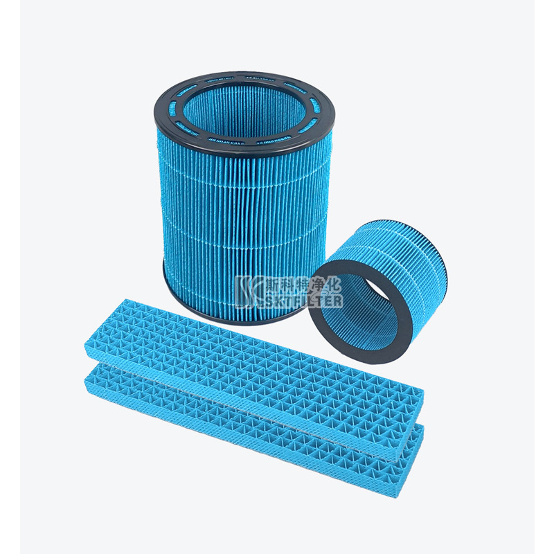 Factory customized tower fan cold fan machine water absorption filter element water absorption corrugated humidifier filter screen spunlaid filter screen