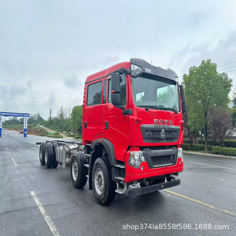 Экспорт в Китай, шасси грузовика Sinotruk Howo, 250 л.с., 6-цилиндровый немецкий двигатель Man, большая мощность насоса