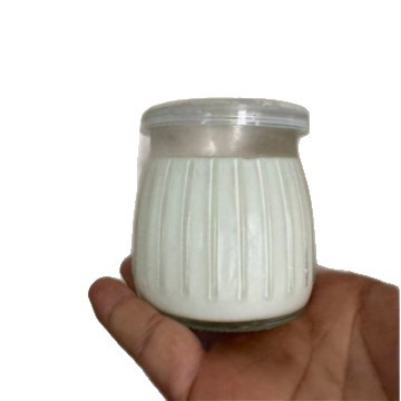 Sealed Glass Pudding Cup 160ml Double Skin Yogurt Jar Double Skin Yogurt Bottle 200ml Milk Skin Yogurt Bottle