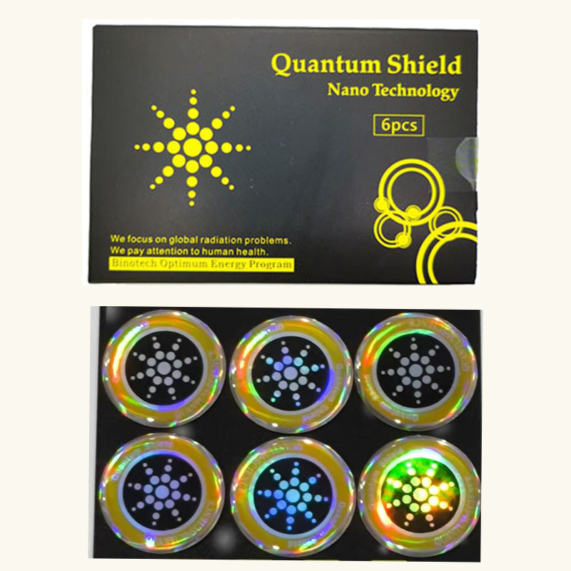 Шесть наклеек для защиты от радиации, можно использовать по желанию
