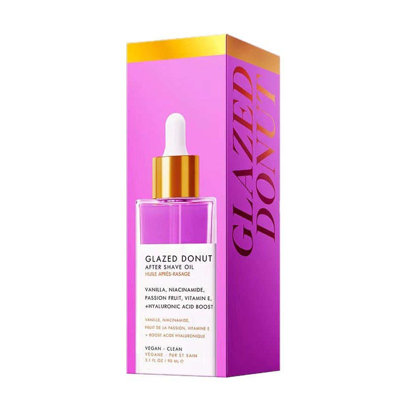 Cross-Border In-Stock Full English Donut-Scented Aftershave Oil, Popular Foreign Trade Product, 90ml