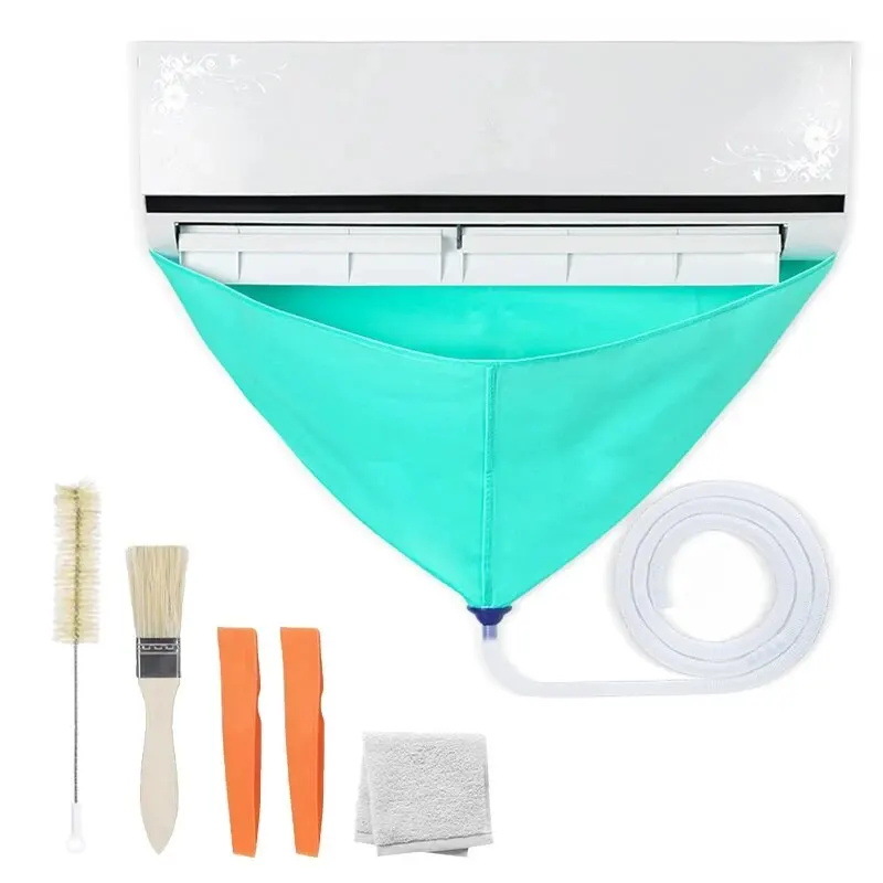 No-Disassembly Cleaning Air Conditioner Water Cover Full Set of Cleaning Agent Tools Water Bag Internal and External Machine Hanging Machine Universal Cleaning Set