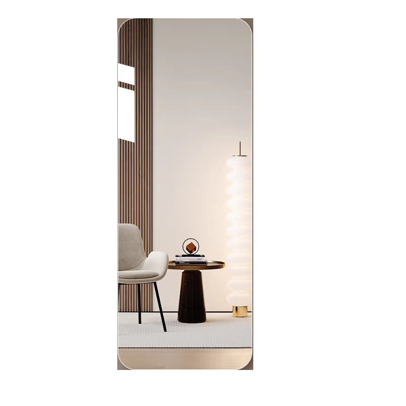 Acrylic Soft Mirror Wall-Mounted Self-Adhesive Full-Length Mirror Home Adhesive Fitting Mirror High-Definition Wall Sticker No Drilling Required
