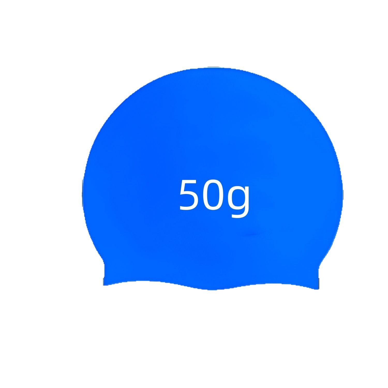 50g Adult Swimming Cap Silicone Waterproof Swimming Cap Boys Girls Neutral Silicone Swimming Cap Silicone Training Swimming Cap