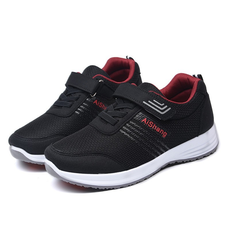 Middle-Aged and Elderly Walking Shoes, Elderly Shoes, Casual Sports Travel Versatile Shoes, Same Style for Men and Women, Mom Shoes Wholesale