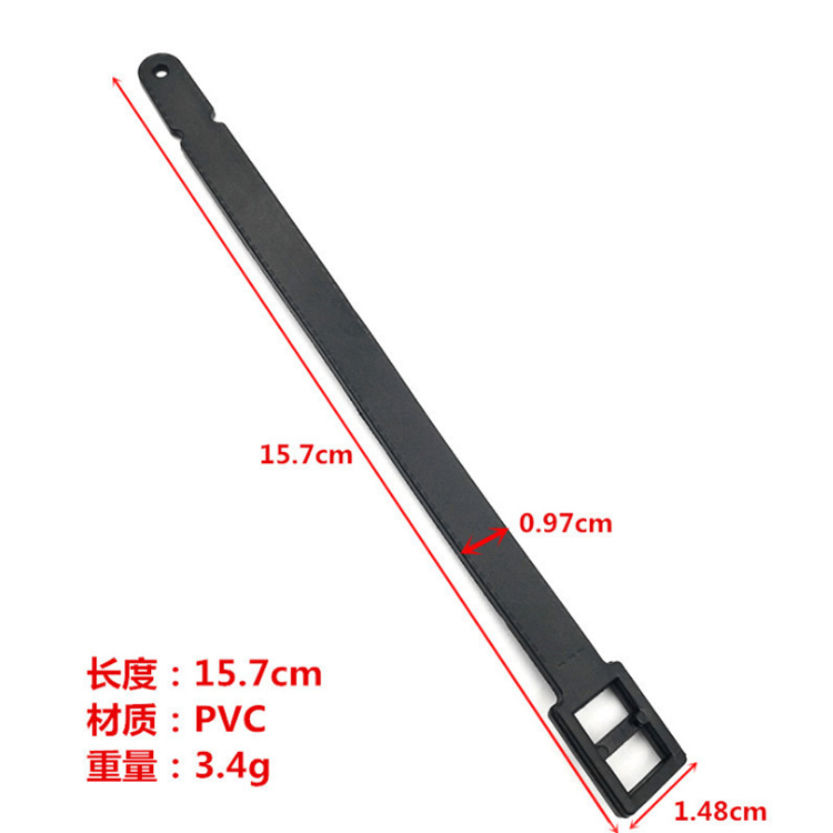 Pvc Luggage Tag with Plastic Luggage Straps, Tag Hanging Straps, Large Quantity Discount, Manufacturer Wholesale