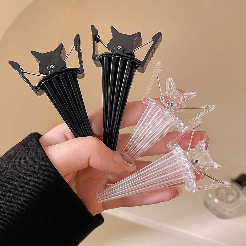 Ленивая высокая коронка инструмент для объема волос натуральный пушистый зажим для челки бесшовный зажим-утюжок