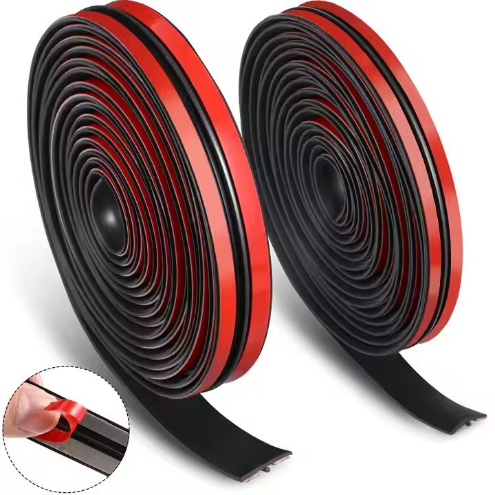 Spot Front and Rear Windshield Roof Window Anti-Leak Sound Insulation Strip Car Sunroof Seal Strip T-Shaped Seal Strip