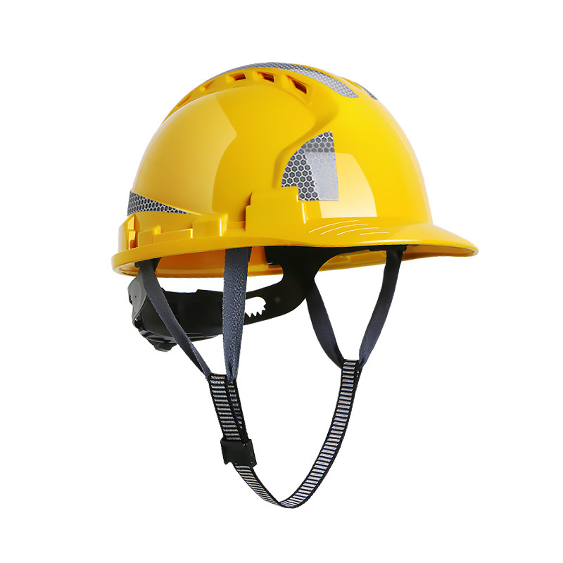Likai Safety Helmet Construction Site Construction National Standard Thickeneded Breathable Abs Protective Helmet Construction Fiberglass Printing Free Shipping