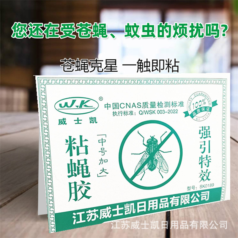 Viskay Green Version Fly Paper Fly Sticker Hygienic Fly Glue Sticky Fly Paper Fly Killing and Fly Catching Products