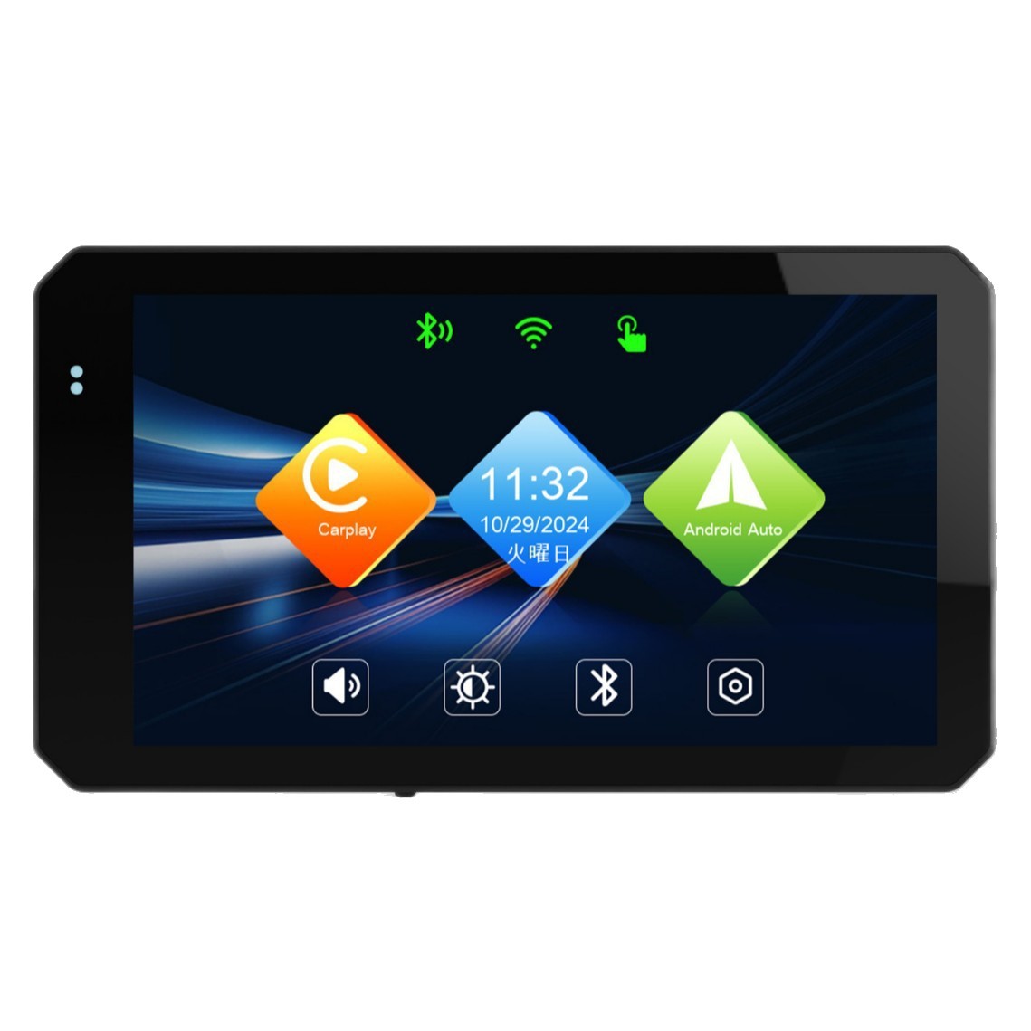 Cross-Border New Portable Driving Recorder for Motorcycles, Electric Vehicles, Outdoor Riding Navigator, Waterproof and Dustproof