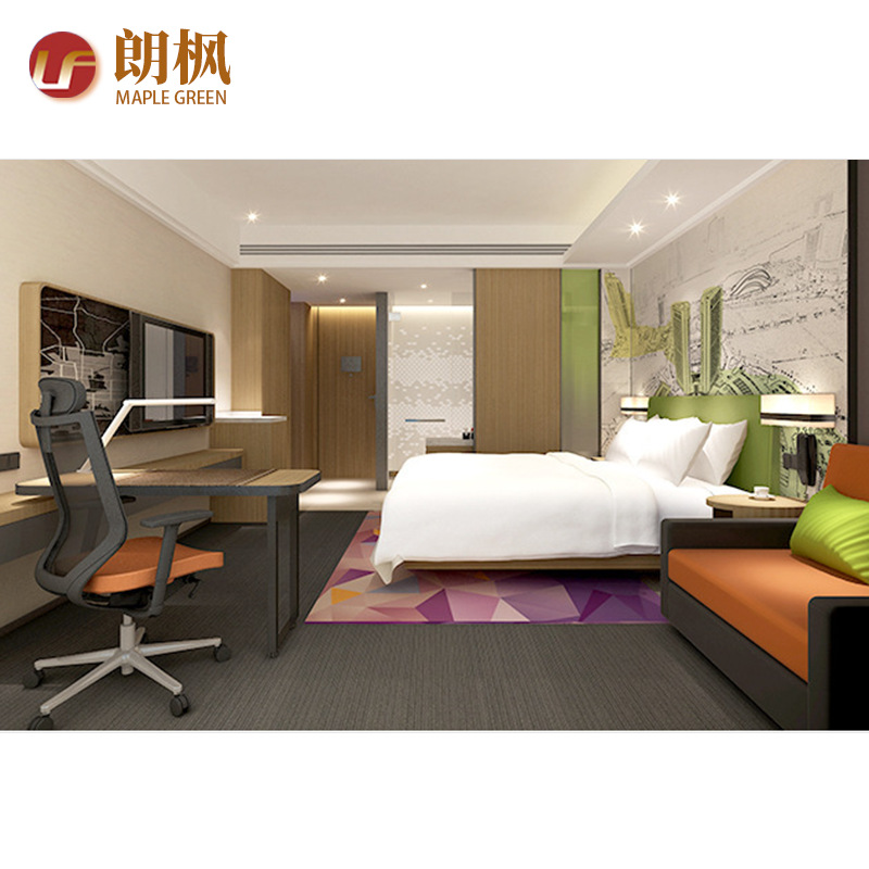 Cross-border foreign trade five-star hotel furniture standard room full one-stop presidential suite furniture drawing and sample project