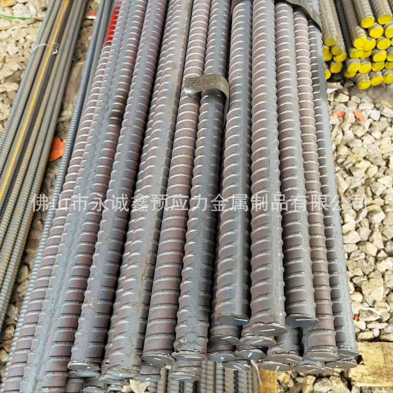 Threaded Steel Rebar Hrb400E Three-Level Earthquake-Resistant Construction Steel Rebar, Precision Rolled Threaded Steel, Coil Rebar, Steel Rebar Export