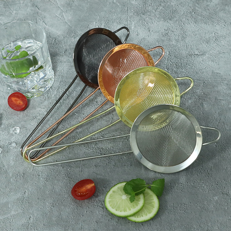 Фильтр для коктейлей из нержавеющей стали 304 в форме треугольного конуса, фильтр для льда, инструмент бармена