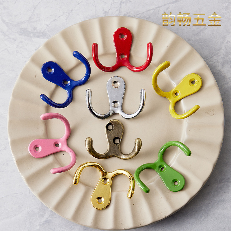 Антикварный крючок Yun Chang, двойной крючок 55*41 мм