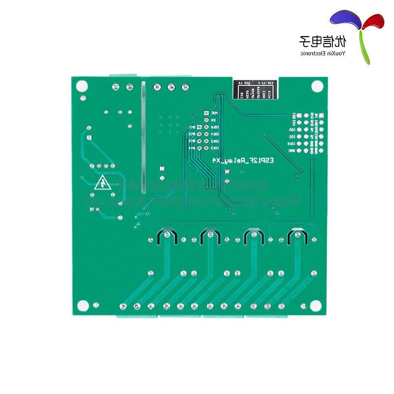 Esp8266Wifi Four-Way Relay Module Esp-12F Development Board Secondary Development Ac/Dc Power Supply
