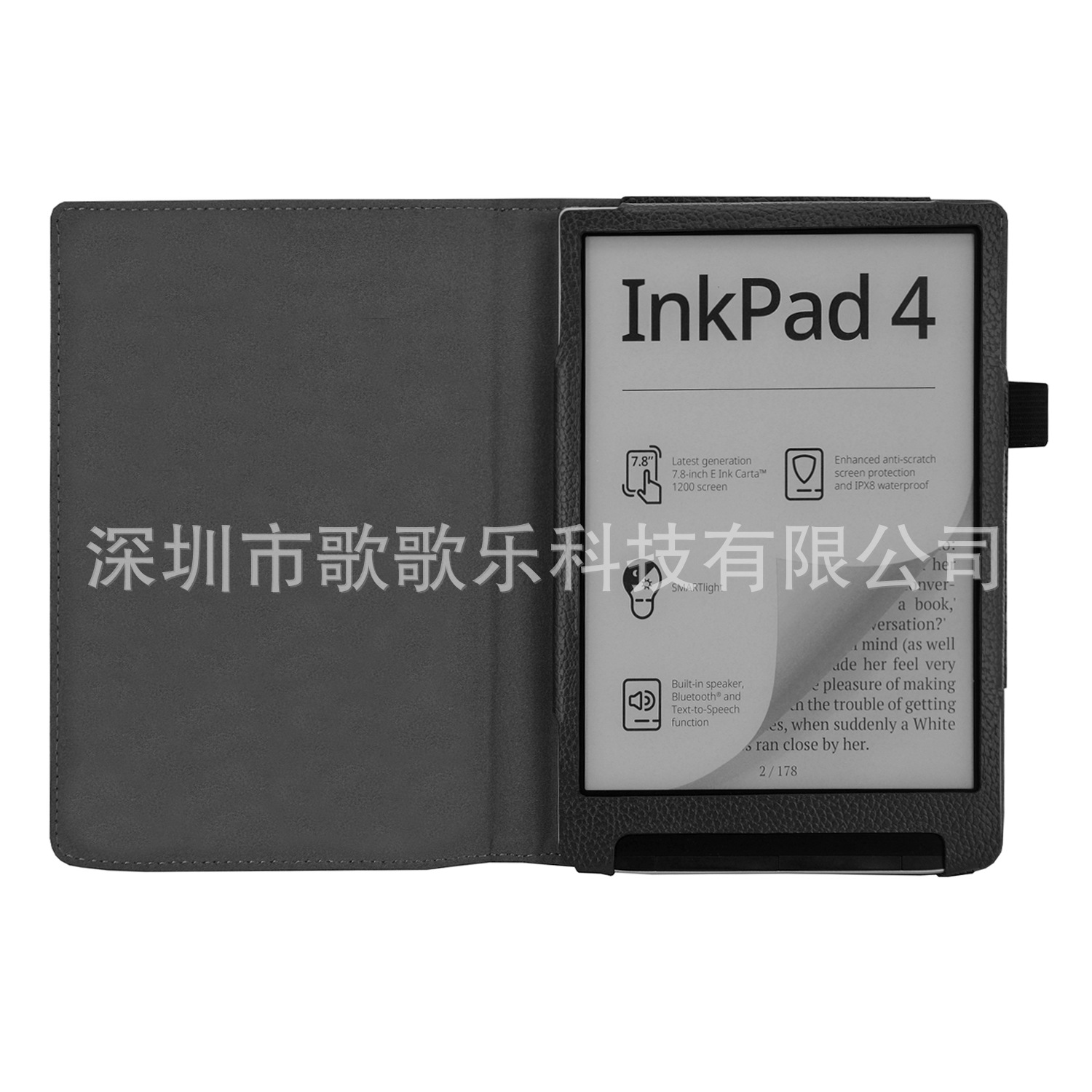 Pocketbook InlPad 4 e-book leather case Pocketbook InlPad 4 sleep protective case