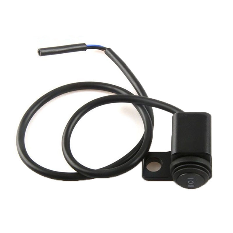 Motorcycle modification accessories universal three-speed spotlight headlight power-off switch aluminum alloy left and right rearview mirror switch