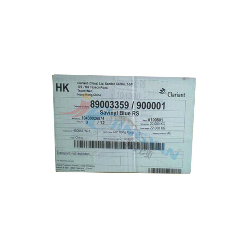 Clarian Clariant Dye Savinyl Blue Rs Blue Metal Complex Dye Solvent Blue 45