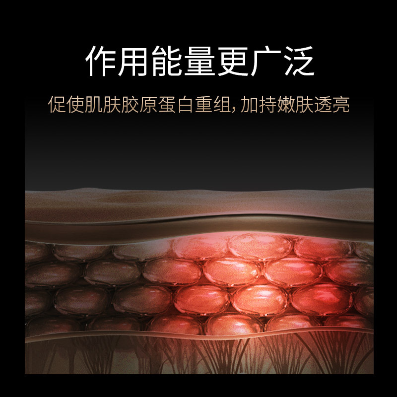 Collagen gun introduction instrument beauty instrument face lifting and tightening home massage portable EMS red light introduction instrument