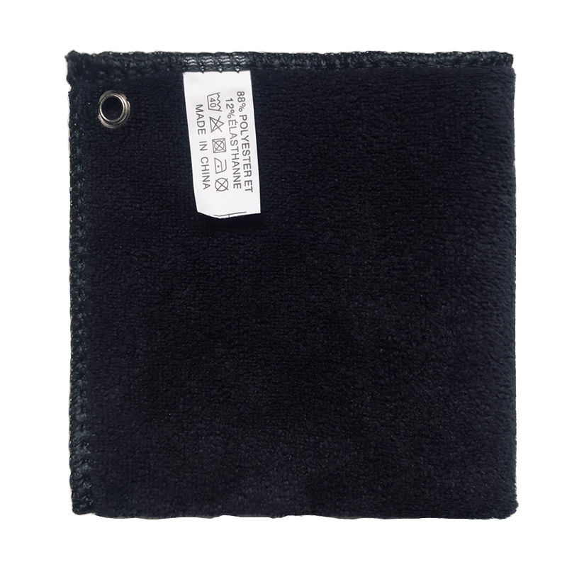 Customized Golf Ball Wiping Towel Microfiber Sports Supplies Wiping Bar Cloth Retractable Hook Outdoor Wiping Ball Towel