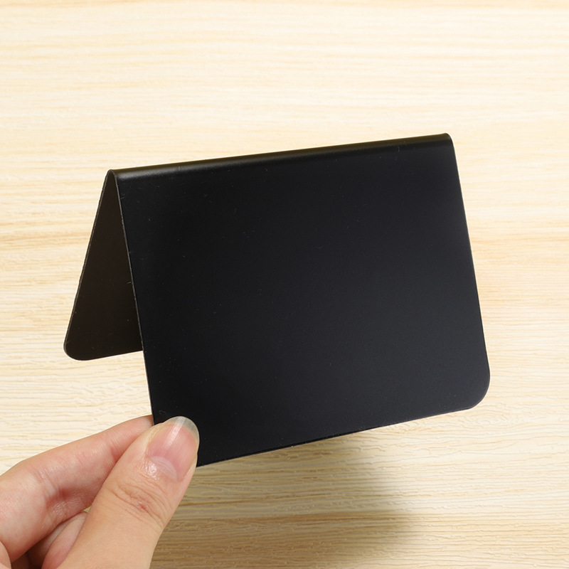 Erasable blackboard commodity price tag desk tag small desk tag L-shaped vertical price tag price tag rack price tag cross-border