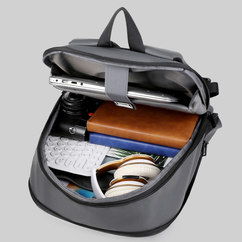 Advanced New Backpack Large Capacity Boys Texture Student Schoolbag Commuter Business Computer Bag Backpack Computer Bag