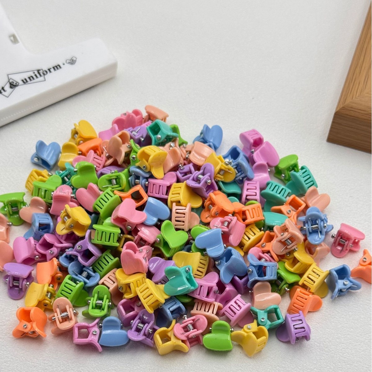 Colorful Children's Hairpin Clips Hair Accessories for Little Girls Baby Bangs Braiding Small Claw Clips Hair Ornaments