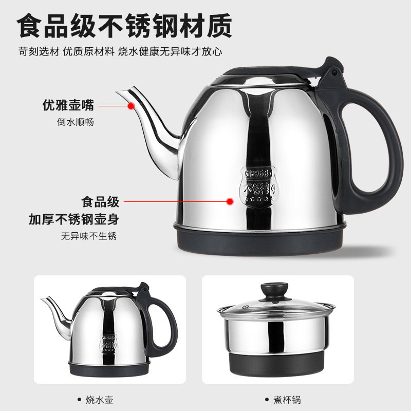 Tea Table Electric Kettle Automatic Water Kettle Integrated Tea Table Embedded Tea Special Intelligent Pumping Tea Stove