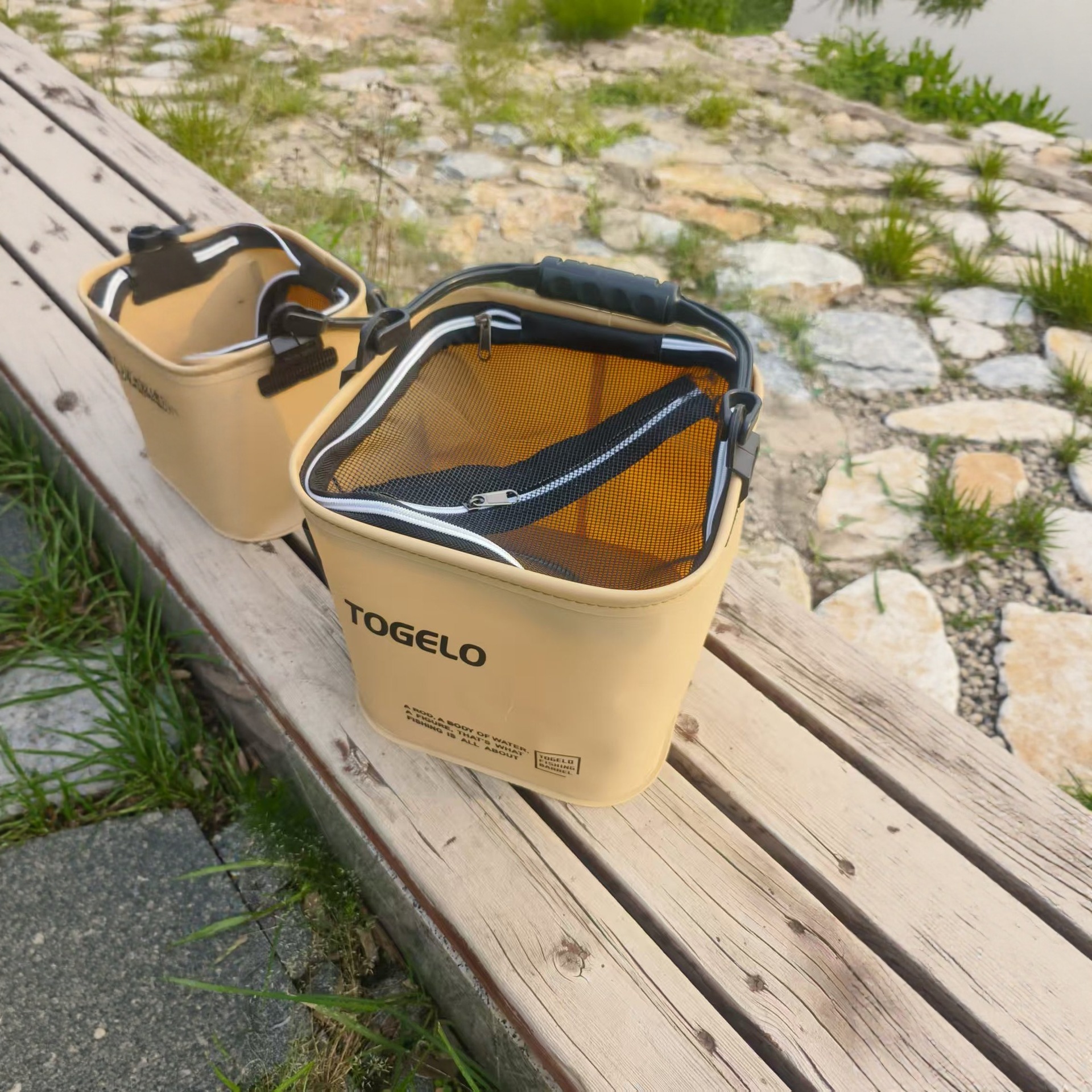 Fishing Bucket for Fishing, Portable Foldable Fish Protection Bucket, Portable Outdoor Fish Box, Live Fish Bucket