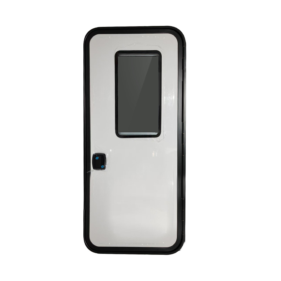 Rv Door with Window Small Rv Door Aluminum Alloy Door Opening 1200X600Mm Rv Door Trailer Rv Door