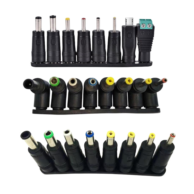 Direct selling DC adapter 8-bit set notebook adapter connector 5.5*2.1 multifunctional power adapter