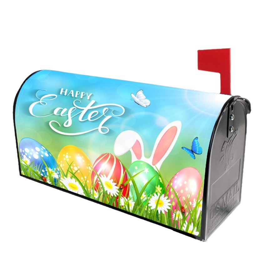 Cross-border mailbox cover manufacturers custom mailbox cover buckle mailbox cloth magnetic mailbox cover waterproof polyester mailbox cover