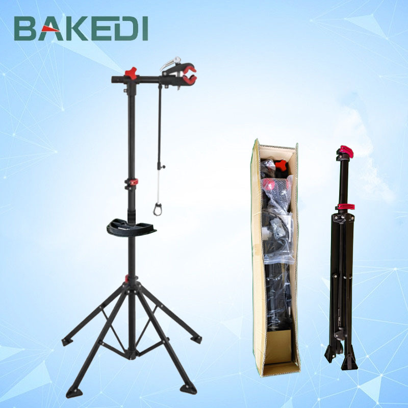 Bicycle repair rack mountain bike frame folding quick-release display rack bicycle repair workbench manufacturers