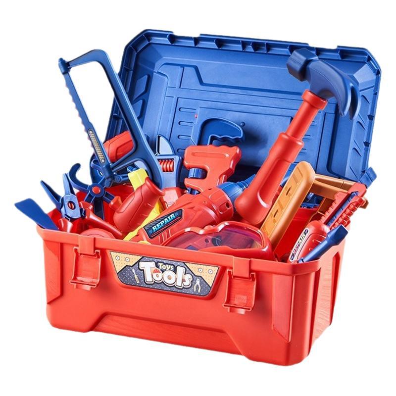 Cross-Border Kidsren's Tool Box Artificial Repair Assembly and Disassembly Electric Screwdriver Play House DIY Educational Toys