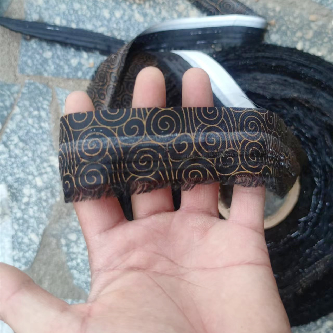 Ткань для связывания веток фруктовых деревьев с упаковкой, колонна цветной капусты, садовые полоски, остатки оксфордской ткани