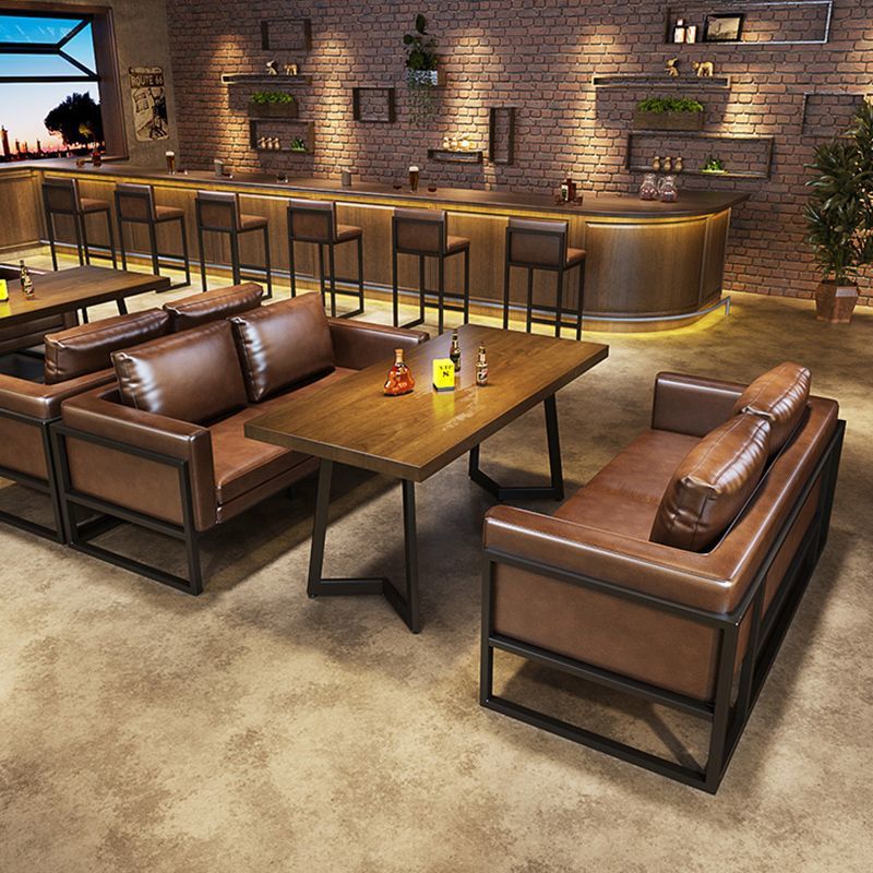 Industrial Style Bar, Bar Booth, Sofa, Cafe, Barbecue Shop, Western Restaurant, Music Bar, Tavern Table and Chair Combination