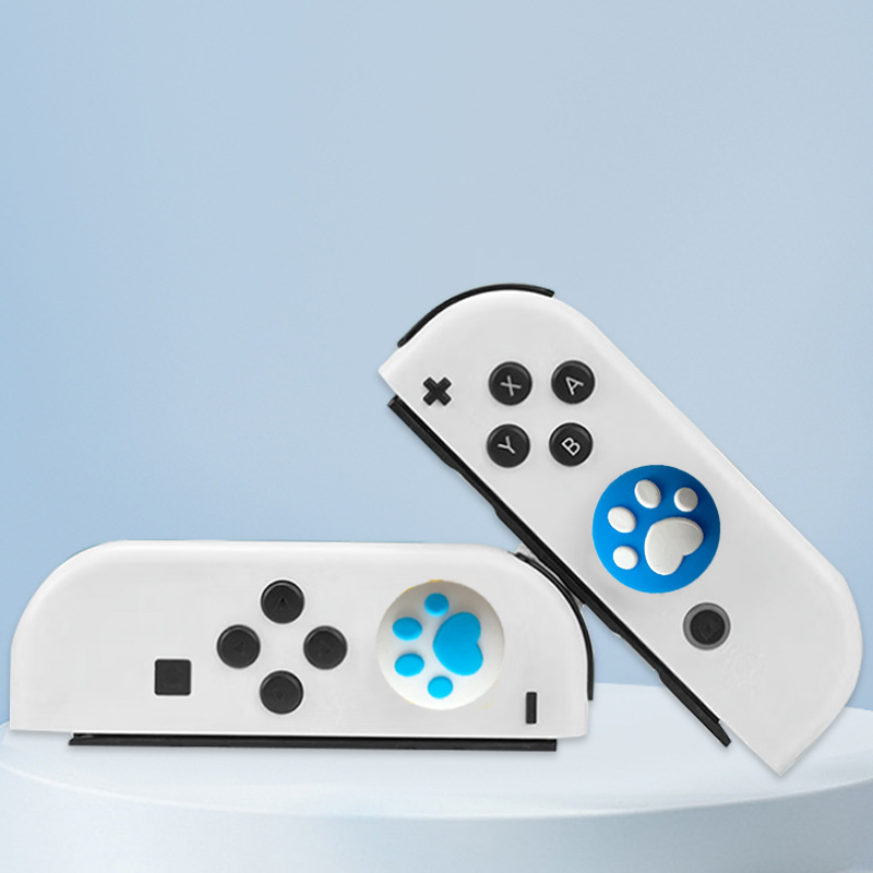 Switch Game Console Rocker Cap Joy-Con Lite Ns Oled Handle Silicone Cat Claw Button in Bulk