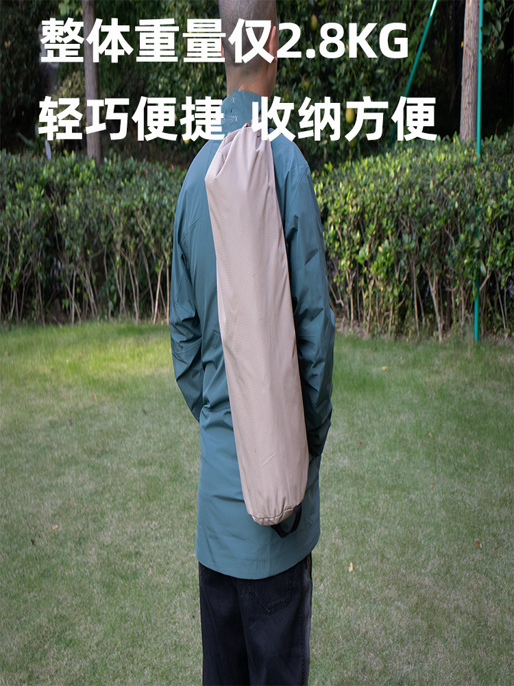 Folding Bed Camping Cot Single Person Nap Office Recliner Aluminum Alloy Companion Bed Camping Foldable Lightweight