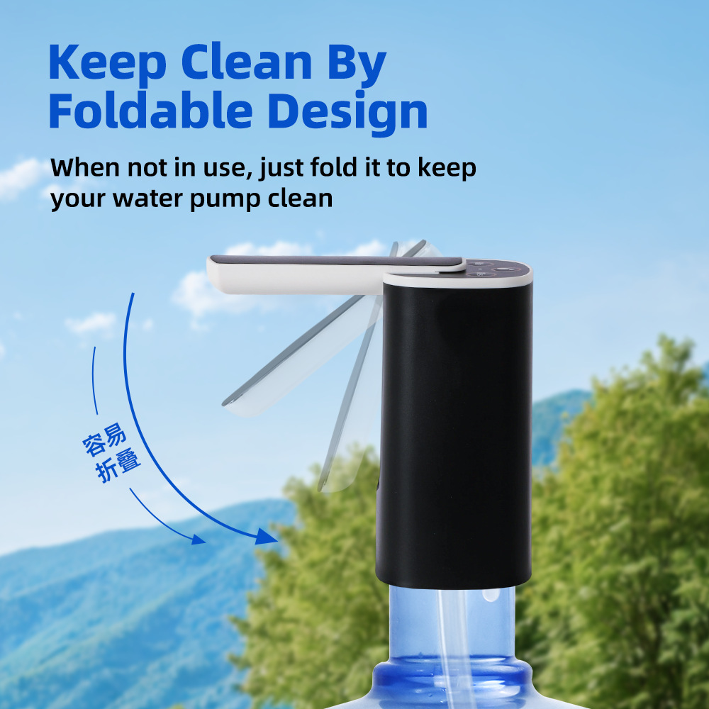 In-Stock Bottled Water Pump, Electric Fully Automatic Bottled Water Pump, Household Water Bucket Pump, Rechargeable