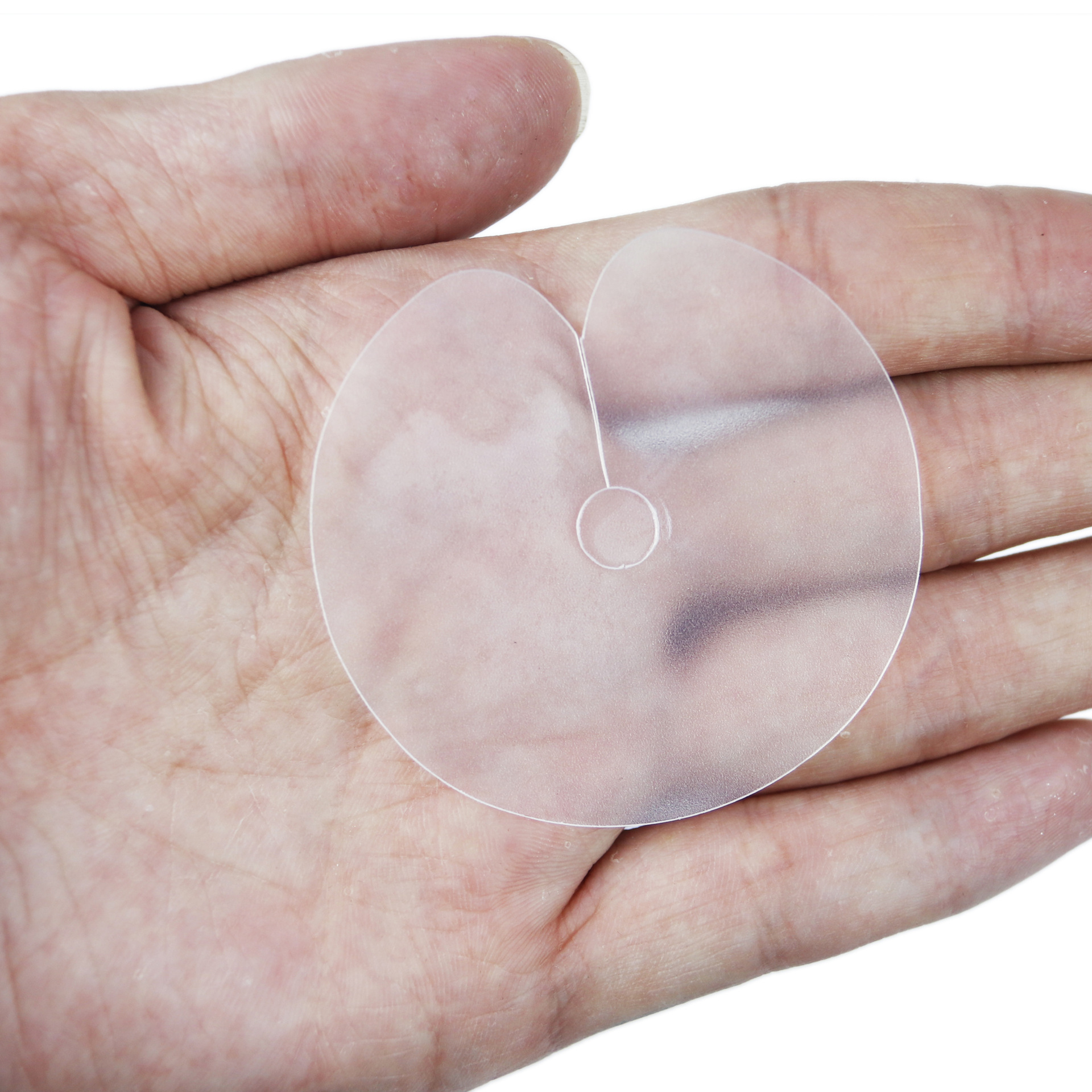 Wig hair extension round with scale heat insulation piece hair extension tool heat protector shield